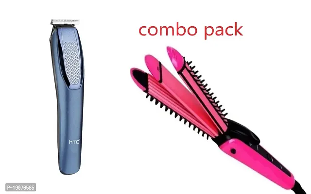 Professional  1210  trimmer with  NV 3in1 straghtener  in multi colors combo pack-thumb0