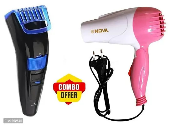 Effortless Grooming: Discover the Magic of Nova 2088 Trimmer  Nova 1000w Hair Dryer