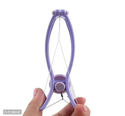 Eyebrow Face and Body Hair Threading and Removal System/ Tool Machine for Women (Purple)-thumb3