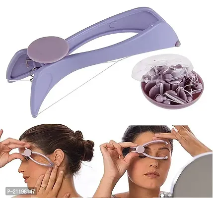 Eyebrow Face and Body Hair Threading and Removal System/ Tool Machine for Women (Purple)-thumb4