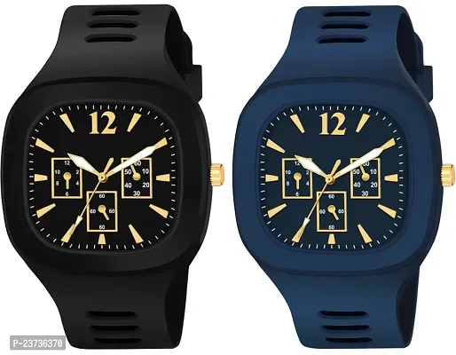 Stylish Analog Watch for Men Pack of 2