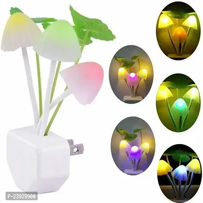 Romantic Colourful Mushroom LED Night Light-thumb0