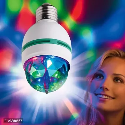 LED Crystal 360 Degree Rotating Magic Disco LED Bulb-thumb2