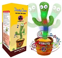 Dancing Cactus Talking Plush Toy With Singing  Recording Function-thumb1