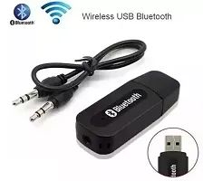 5w USB Blue Car Bluetooth Music Receiver-thumb1