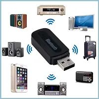 5w USB Blue Car Bluetooth Music Receiver-thumb2