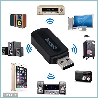 5w USB Blue Car Bluetooth Music Receiver-thumb3
