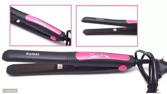 Kemei Km-328 Professional Hair Straightener For Women's-thumb2