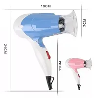 Nova 1400w multi color  Foldable Hair Dryer For Unisex-thumb1