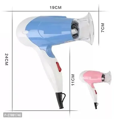 Nova 1400w multi color  Foldable Hair Dryer For Unisex-thumb2