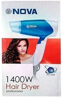 Nova 1400w multi color  Foldable Hair Dryer For Unisex-thumb2