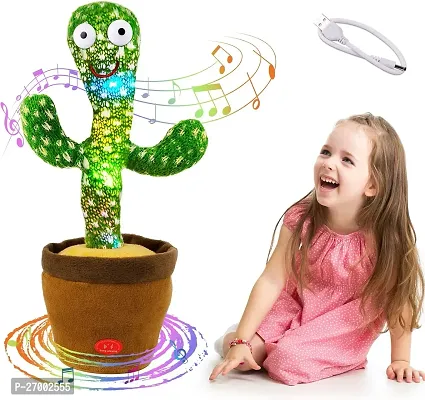 Dancing Cactus Toy Singing, Dancing  Talking Toy For Kids-thumb0