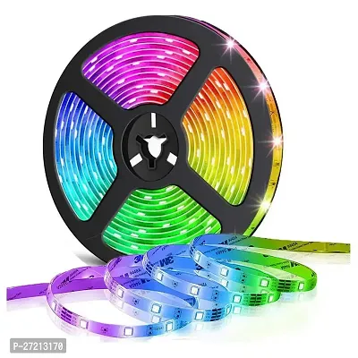 Dream light 5 Meter LED Strip Lights Waterproof LED Light Strip with Bright RGB Color Changing Light Strip with 24 Keys IR Remote Controller and Supply for Any Decorations (Multicolor)-thumb3