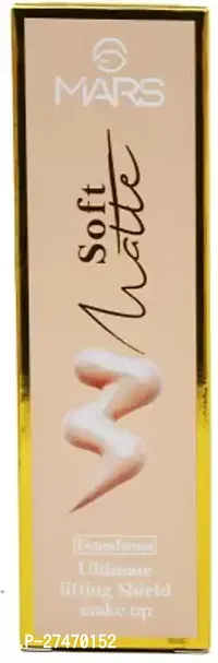 MARS Soft Matte Foundation, (F11-102), Beige, 45ml With Lilium Hand Cleanser Foundation  (Beige, 45 ml)-thumb0