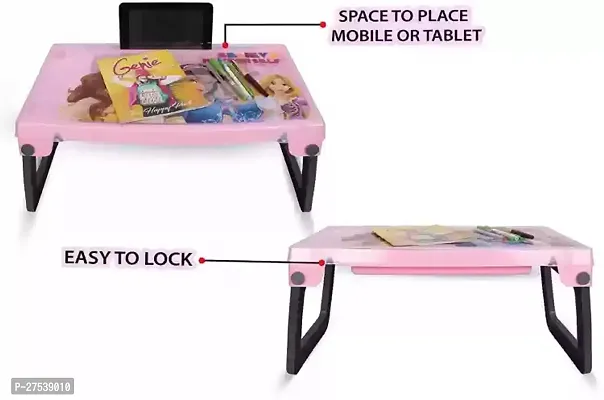 Plastic Kids Study Desk- Portable Light Weight Desk-Foldable Study Desk Plastic Study Table-thumb0