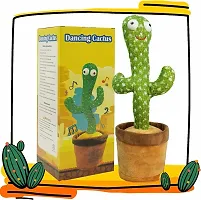 Dancing Cactus Toy Talking + 100+ Songs + Dancing + Recording + LED Toys-thumb1