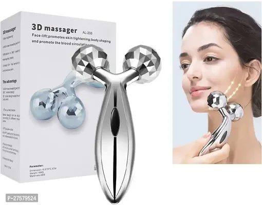 Manual 3D Roller Y Shape Massager 360deg; Rotate Full Body Massager For Pain Relief-thumb0