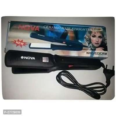 Nova NHC-522CRM Professional Ceramic Hair Straightener For Women's-thumb0