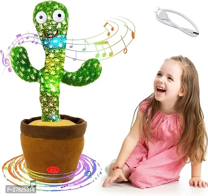 Dancing Cactus Toy for Kids, Repeating Words, Electric Plush, Early Education  Home Decoration