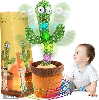 Interactive Dancing Cactus Toy for Kids with Repeating and Recording Feature-thumb2