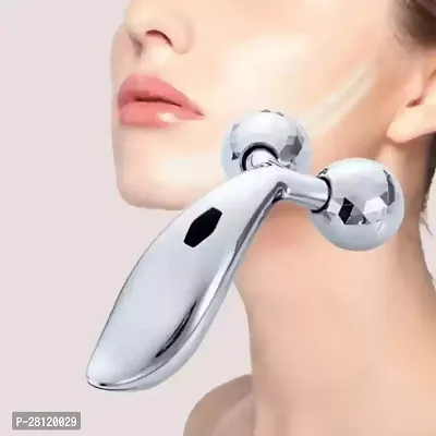 Silver tech Mini-3D Roller Face Ems Body Massager Slimming Skin Lift Care Tightening Y-Shape