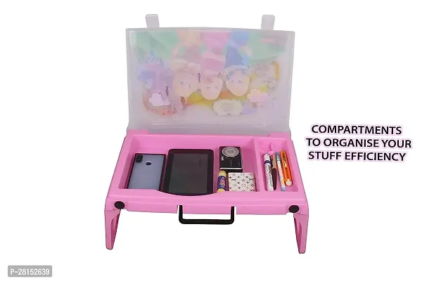 Portable Desk Multi-Utility Compact Foldable Table-Kids Study Table-Lapdesk Multicolor  Cartoon Characters-thumb2