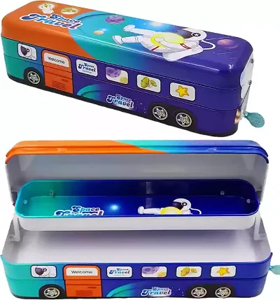 Funky Print Pencil Box for Kids