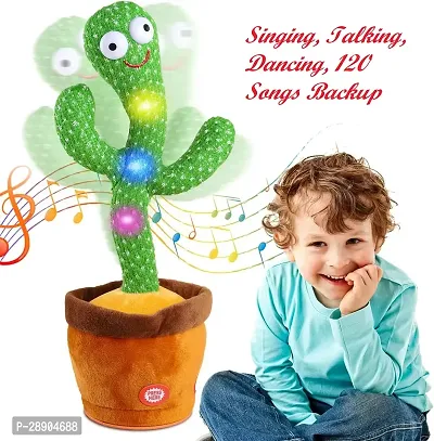 Talking  Dancing Cactus Toy With 120 Songs for Kids