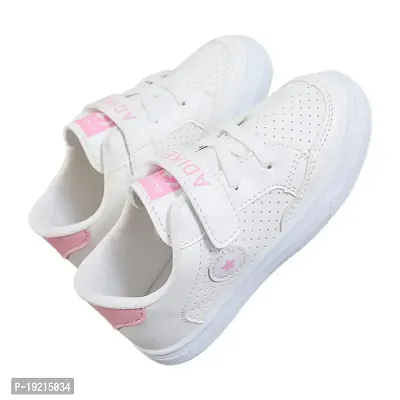 Buy Hopscotch Baby Girls PU Athletic Shoes in Pink Color UK 8.5