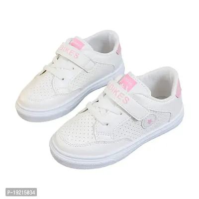 Buy Hopscotch Baby Girls PU Athletic Shoes in Pink Color UK 8.5