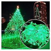 ZILLOQUIL Tradehood 12 Meter Pixel, Copper Wire LED Decorative String Fairy Rice Lights for Home Decoration Indoor and Outdoor Decoration, Festival, Party, Wedding, Garden (Green, Pack of 1)-thumb1