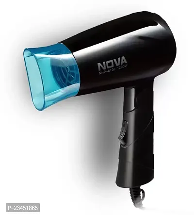 NOVA NHP 8100/05 Hair Dryer  (1200 W, Black, Blue)-thumb0