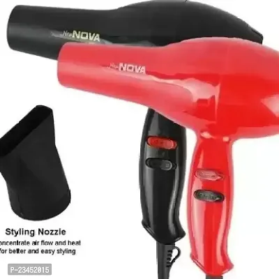 Professional MultiPurpose NV-6130 Salon Style Hair Dryer KE74 Hair Dryer  (1800 W, Black)-thumb0