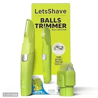 LetsShave Trimmer Men for Private Parts | 90 Min RunTime, Rechargeable | Trimmer for Man, Body Trimmer