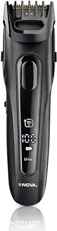 Nova NHT 1098 USB Titanium Coated: 150 Minutes Runtime Beard Trimmer for Men (