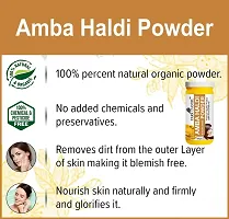 Amba Haldi Powder Combo Pack of 2 Jars of 100 gms(200 gms)-thumb3