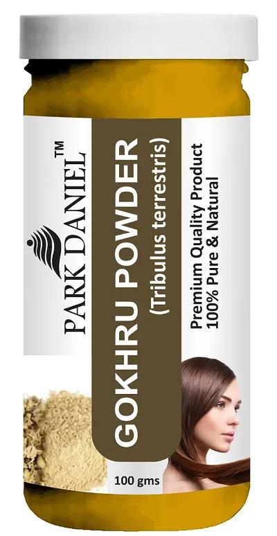 Gokhru Powder For Smooth Bouncy Hair Combo