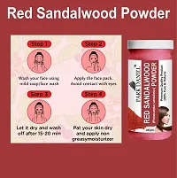 Red Sandalwood Powder -Pack   of 3 Jars (100 grams Each)-thumb2