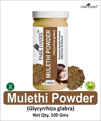 Mulethi Powder And Indigo Leaf Powder -Pack   of 2 Jars (100 grams Each)-thumb1