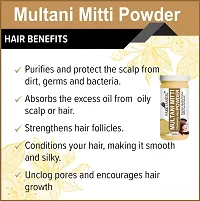 Multani Mitti Powder And Lemon Peel Powder -Pack   of 2 Jars (100 grams Each)-thumb2