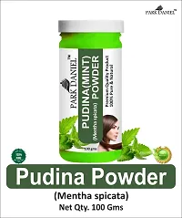 Ashwagandha Powder And Pudina(Mint)Powder -Pack   of 2 Jars (100 grams Each)-thumb3