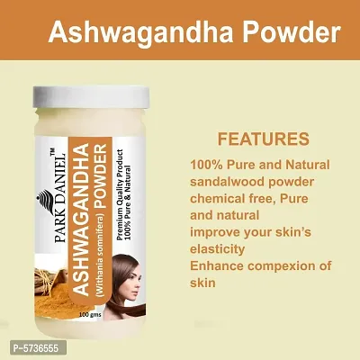 Ashwagandha Powder And Kasturi Haldi Powder -Pack   of 2 Jars (100 grams Each)-thumb3