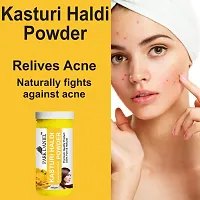 Ashwagandha Powder And Kasturi Haldi Powder -Pack   of 2 Jars (100 grams Each)-thumb4