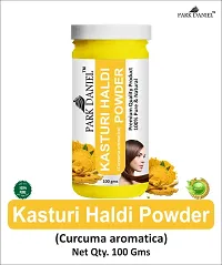 Ashwagandha Powder And Kasturi Haldi Powder -Pack   of 2 Jars (100 grams Each)-thumb3