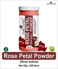 Tomato Powder And Rose Petal Powder -Pack   of 2 Jars (100 grams Each)-thumb3