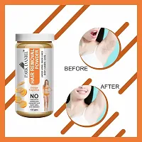 Natural Orange Fragrance Hair Removal Powder- For Easy Hair Removal Of Underarms, Hand, Legs And Bikini Line(Three in one Use) Combo PackOf 2 JarsOf 150gm (300gm)-thumb4