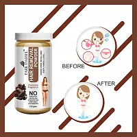 Natural Chocolate Fragrance Hair Removal Powder- For Easy Hair Removal Of Underarms, Hand, Legs And Bikini Line(Three in one Use) Combo PackOf 2 JarsOf 150gm (300gm)-thumb4