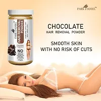 Natural Chocolate Fragrance Hair Removal Powder- For Easy Hair Removal Of Underarms, Hand, Legs And Bikini Line(Three in one Use) Combo PackOf 2 JarsOf 150gm (300gm)-thumb3