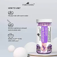 Premium Lavender Bath Salt- For Soothing And Relaxation -Pedicure And Manicure Salt (200 Gms)-thumb4