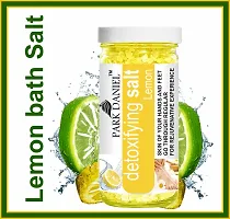 Premium Lemon Bath Salt- For Antioxidant And Skin Lightening- Pedicure And Manicure Salt(200 Gms)-thumb3